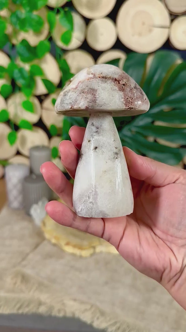 Fundstück Nr. PA8 | Pink Amethyst Pilz