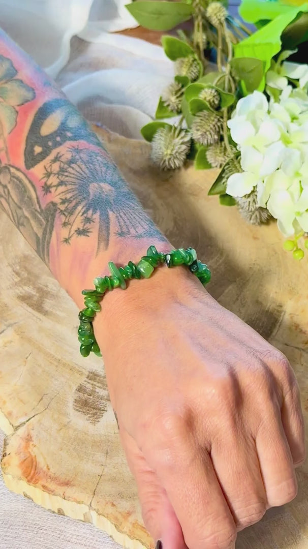 Serpentin (Kanada-Jade) | Armband Splitter